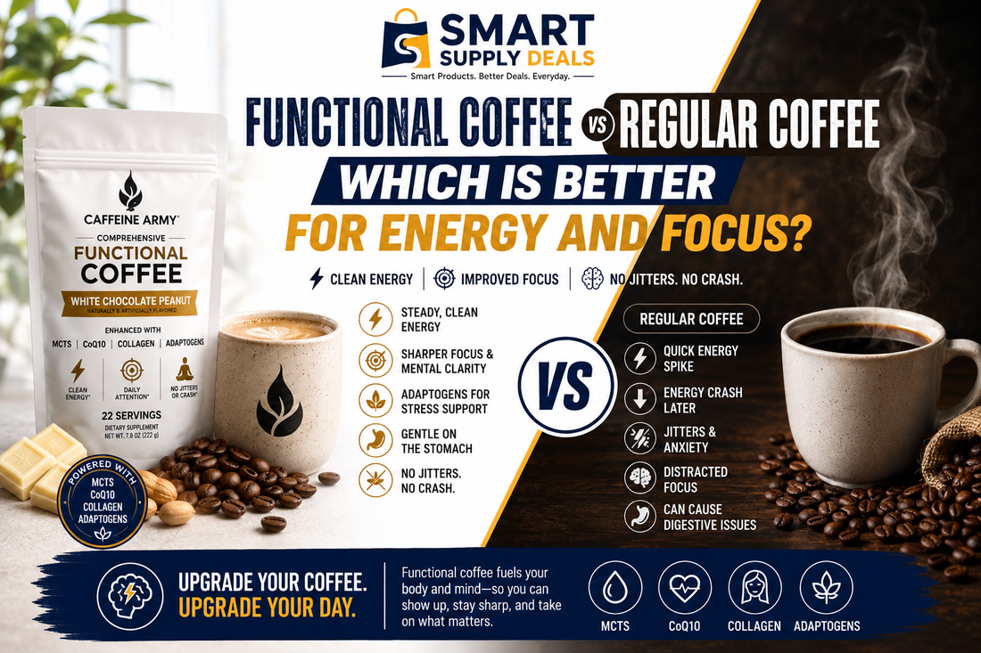 Functional Coffee vs Regular Coffee: Which Is Better for Energy and Focus?