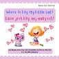 Where is Lily, My Little Cat? Gdzie jest Lily, mój maly kot?: Bilingual Picture Book For Kids / Polish & English Learning & Teaching / Polski Angielsk - Paperback