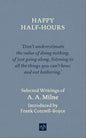 Happy Half-Hours: Selected Writings - Hardcover