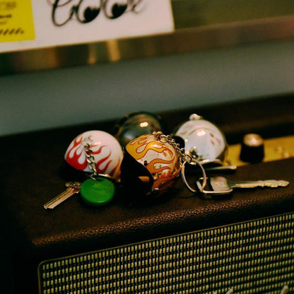 Motorcycle Helmet Keychain
