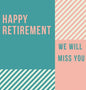 Happy Retirement Guest Book (Hardcover): Guestbook for retirement, message book, memory book, keepsake, retirement book for signing - Hardcover