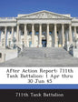 After Action Report: 711th Tank Battalion: 1 Apr Thru 30 Jun 45 - Paperback