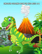 Dinosaur Coloring Book for Kids Ages 4-8: Relaxing Coloring Book for Boys & Girls - Paperback