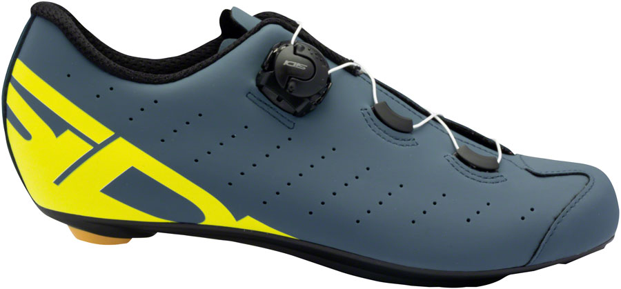 SIDI Fast 2 Road Shoes - Men's Blue/Yellow 42.5