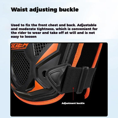 Children’s Motorcycle Impact-Resistant Armor Jacket