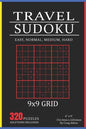 Travel Sudoku: 320 Puzzles In Easy, Normal, Medium And Hard. 9x9 Grid, Solutions Included - Paperback