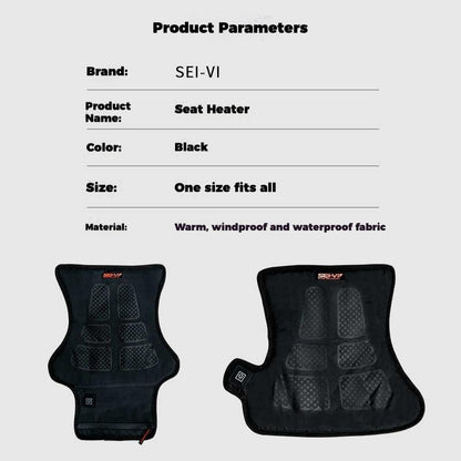 SEIVI™ Motorcycle Heated Seat Cushion