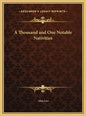 A Thousand and One Notable Nativities - Hardcover