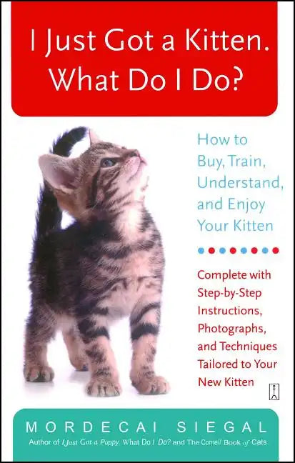 I Just Got a Kitten. What Do I Do?: How to Buy, Train, Understand, and Enjoy Your Kitten - Paperback
