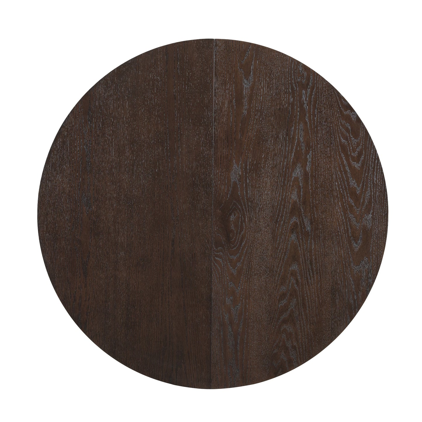 Modern 5-Piece Extendable Round Dining Table Set with 16.2inch Removable Leaf