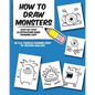 How to Draw Monsters: Step-by-Step Illustrations Make Drawing Easy - Paperback