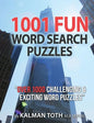 1001 Fun Word Search Puzzles - Paperback