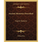 Ancient Mysteries Described: English Mysteries - Paperback
