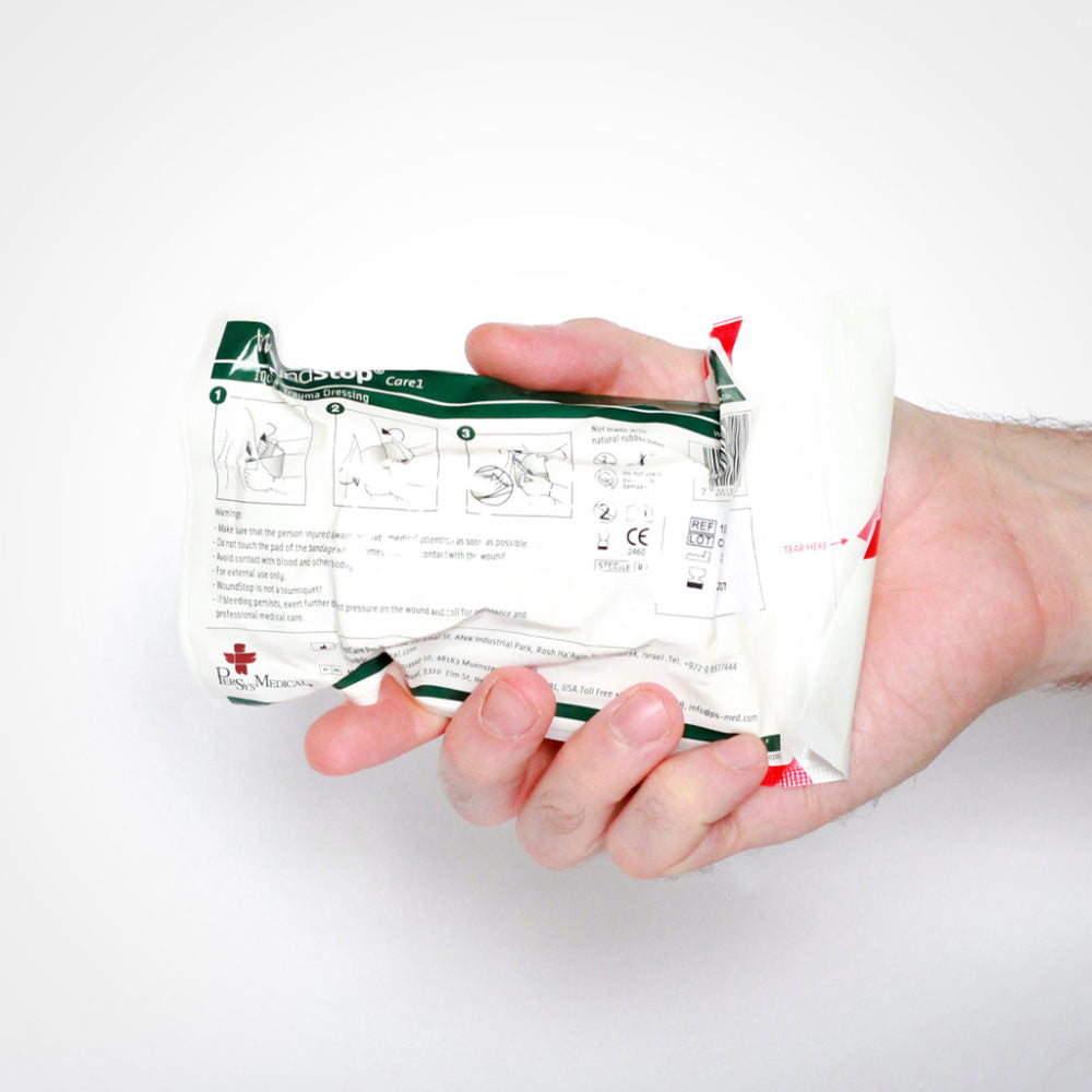 Persys Medical WoundStop Care 1 Bandage - no Pressure bar (4") (10cm x 18cm non-adherent pad)  (Case of 150)