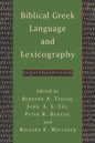 Biblical Greek Language and Lexicography - Paperback