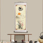 The 'Four Gentlemen' Traditional Rice Paper Scroll Paintings