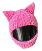 Handmade Knitted Cartoon Cover for Motorcycle Helmet