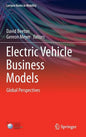 Electric Vehicle Business Models: Global Perspectives - Hardcover