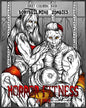 Adult Coloring Book Horror Fitness: Bodybuilding Zombies - Paperback