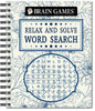 Brain Games - Relax and Solve: Word Search (Toile) - Spiral