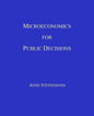 Microeconomics for Public Decisions - Paperback