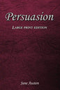 Persuasion: Large Print Edition - Paperback