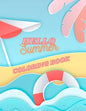 Hello Summer Coloring Book - Paperback
