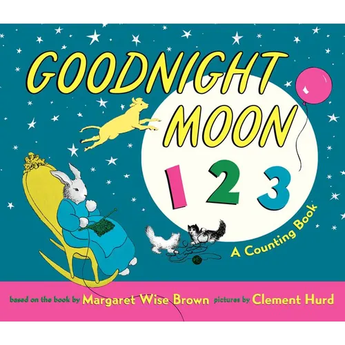 Goodnight Moon 123 Padded Board Book: A Counting Book - Board Book