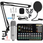 Live Broadcast Sound Card Set With Condenser Microphone