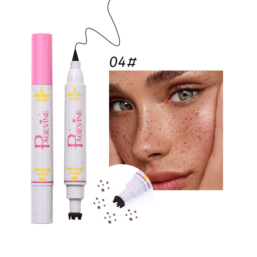 Women's Double-headed Fleck Removal Pen Liquid Eyeliner