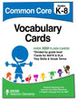 Common Core Vocabulary Cards - Paperback