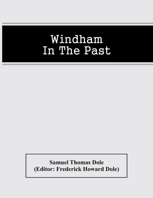 Windham In The Past - Paperback