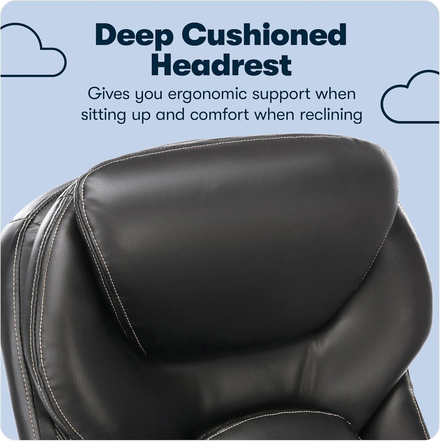 Ergonomic Office Chair Back In Motion Lumbar Support Black
