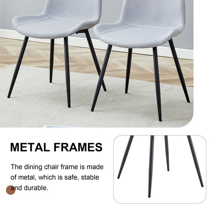 Modern Medieval Style Restaurant Cushioned Chairs With Suede Backrests