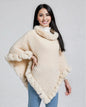 New Luxury Rabbit Fur Collar Shawl Cape for women Elegant Autumn Winter Fashion