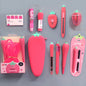 Silicone Pencil Bag Student Cute Plush Storage Bag