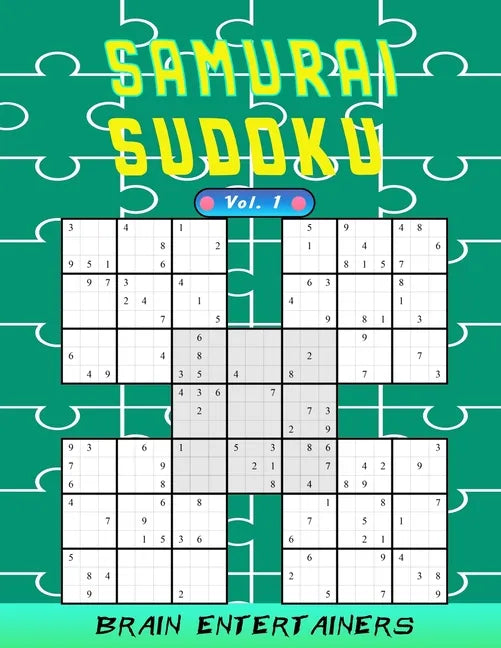 Samurai sudoku Vol. 1: 100 Adult samurai Puzzles Activity Book to Keep Your Brain Young. and hours of pure fun . - Paperback