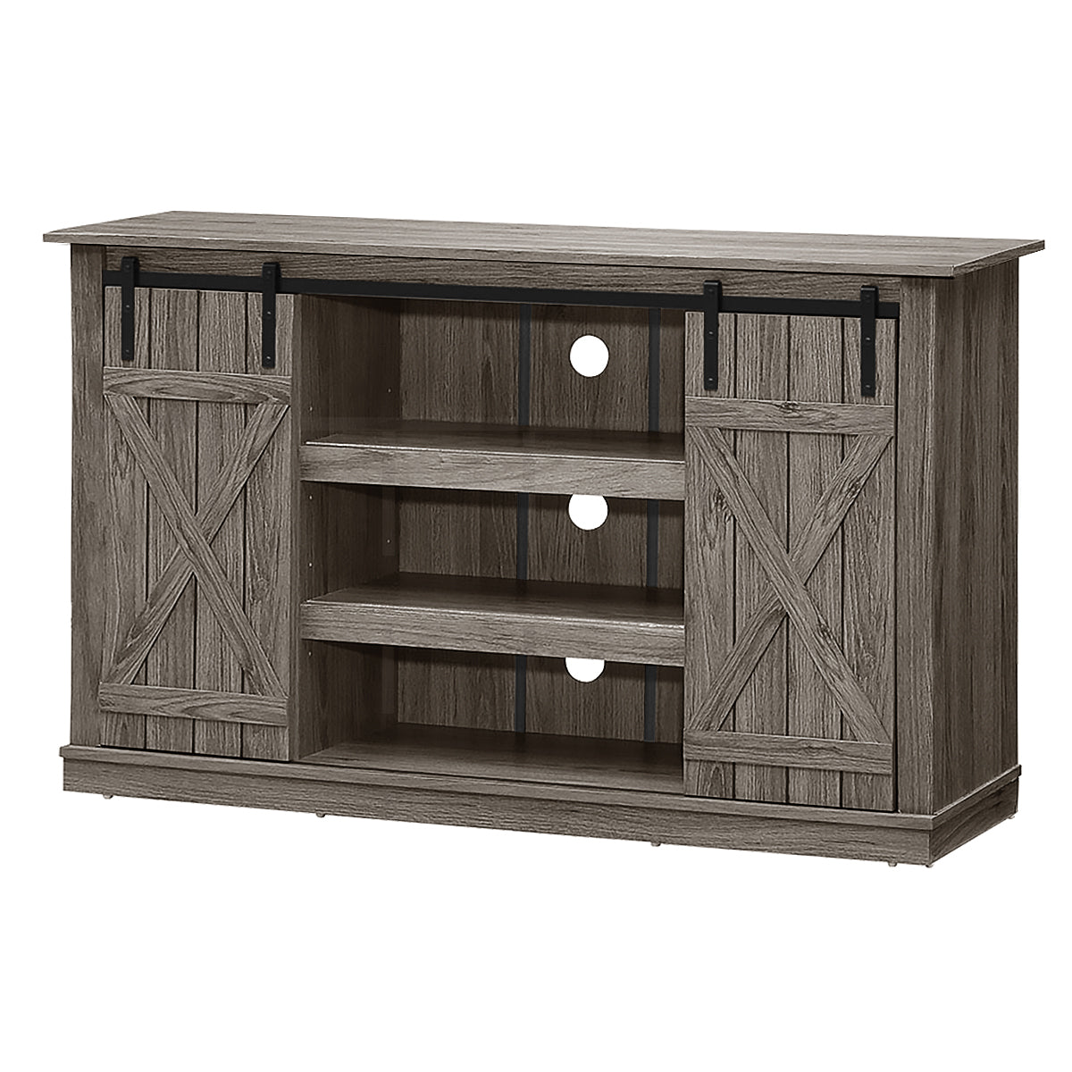 Sliding Barn TV Stand Console Table