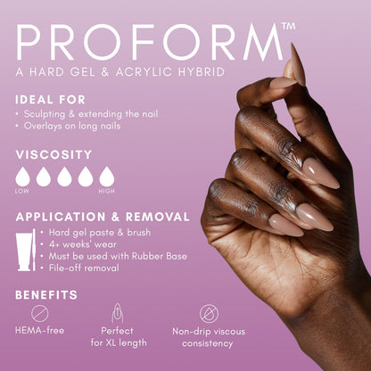 The GelBottle - ProForm Dusky Marble PolyGel