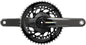 SRAM Force AXS Power Meter Crankset - 175mm 2x 12-Speed 48/35t Direct Mount DUB Spindle Interface Iridescent Gray D2