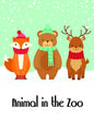 Animal in the Zoo: The Coloring Pages, design for kids, Children, Boys, Girls and Adults - Paperback