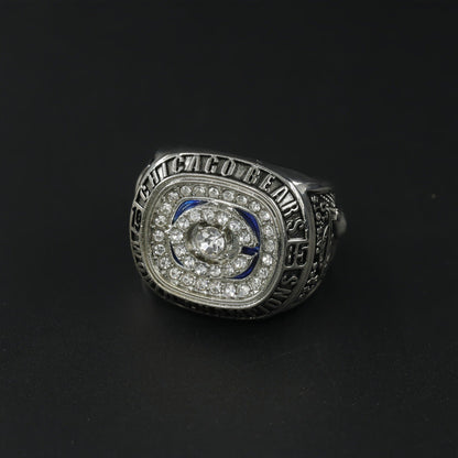 1985 Chicago Bears Championship Ring & Trophy Set– Gold or Silver Replica