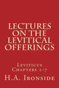 Lectures On The Levitical Offerings: Leviticus Chapters 1-7 - Paperback