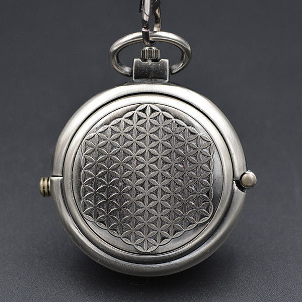 Roman Numeral Manual Winding Mechanical Pocket Watch