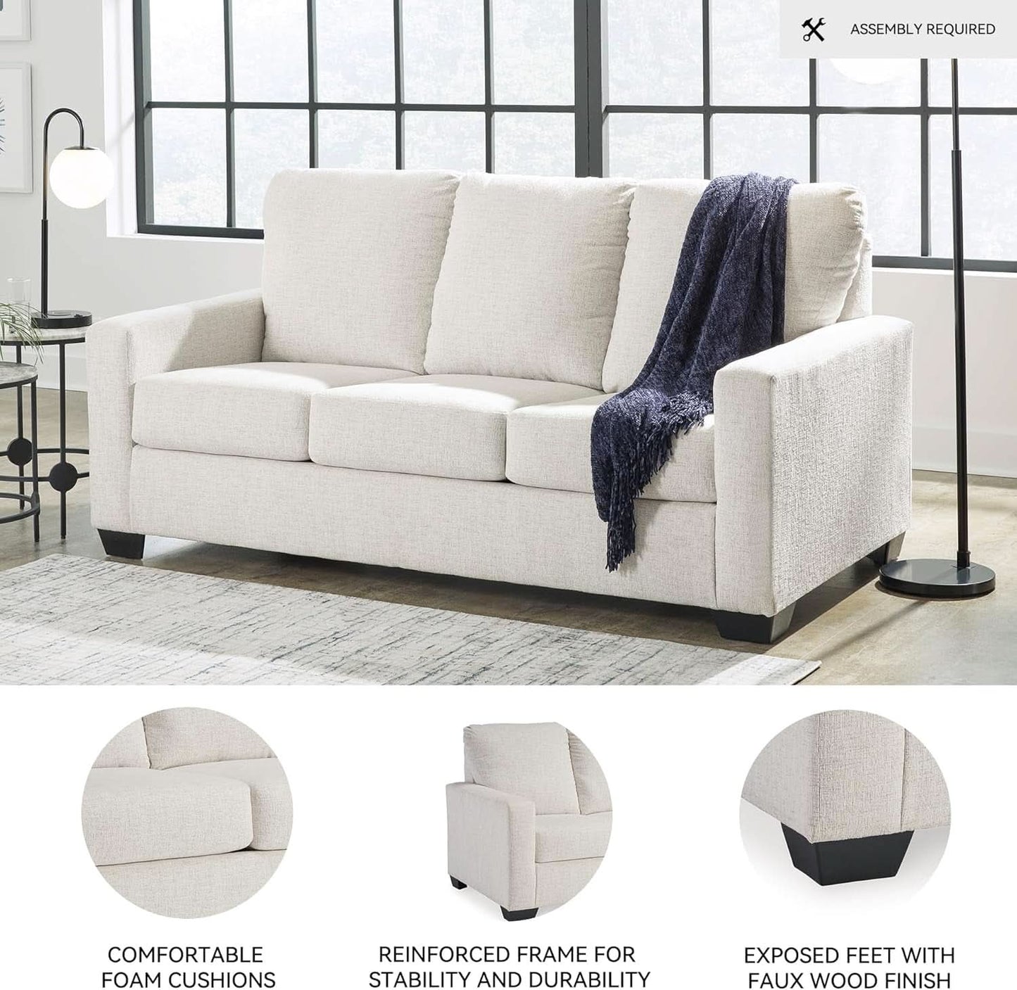 Rannis Coastal Pro 2in1 Sofa Sleeper GelMemoryFoam
