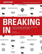 Breaking in: Over 130 Advertising Insiders Reveal How to Build a Portfolio That Will Get You Hired - Paperback