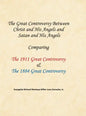The Great Controversy Between Christ and His Angels and Satan and His Angels: Comparing The 1911 Great Controversy & The 1884 Great Controversy - Hardcover