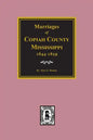 Copiah County, Mississippi 1844-1859, Marriage Records Of. - Paperback