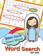 Bible Verse Cross word Word Search for Kids: Word Search & Cross Word Game for Bible Study for Kids Ages 6-8 - Paperback