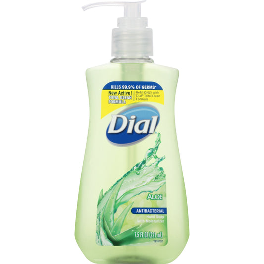 Dial Liquid Hand Soap with Moisturizer Aloe 7.5 Fluid Ounce